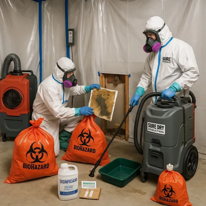 Contaminated Water Handling Protocols process in Rome City, IN