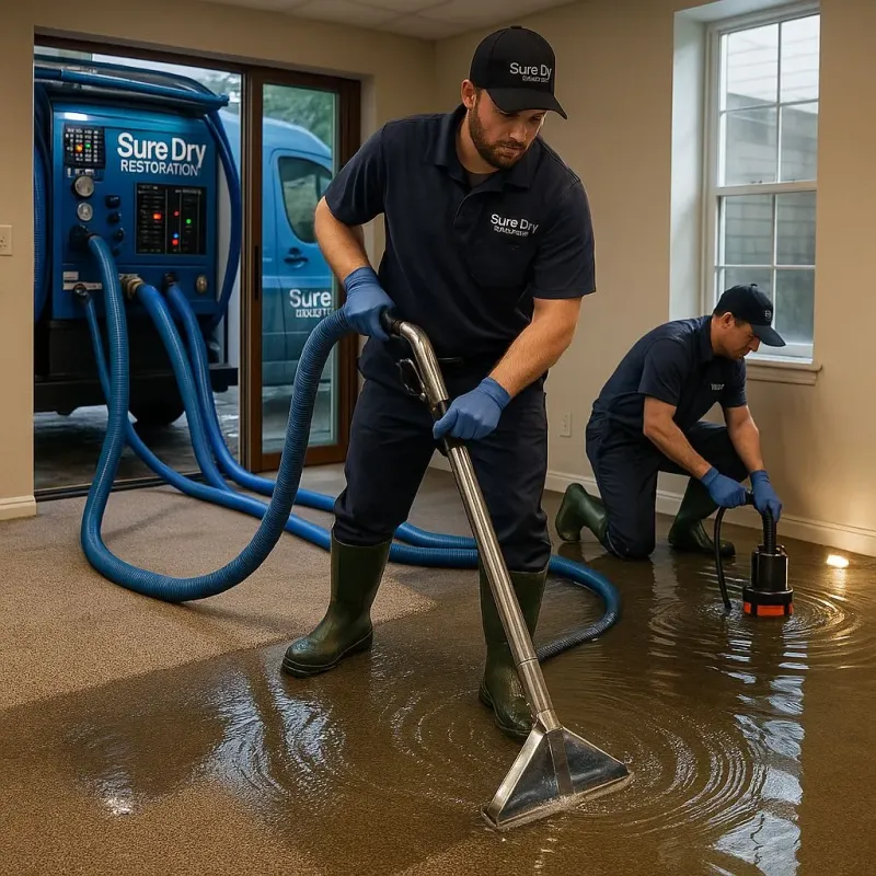 Water Extraction and Removal process in Rome City, IN